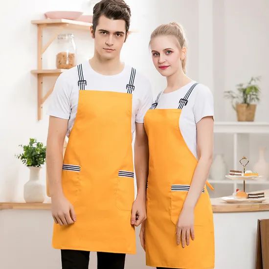 Trendy Personalized Cotton Aprons for Seasonal Kitchen Style - Image 5