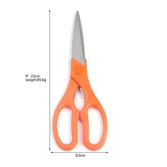 Factory Price Houseware Multi Function Stainless Steel Kitchen Meat Vegetable Cutting Scissor - Image 2