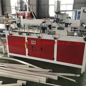 Plastic PVC Ceiling Board and Wall Panel Profile Making Machine/Extrusion Line/Production Machiery Manufacture - Image 6