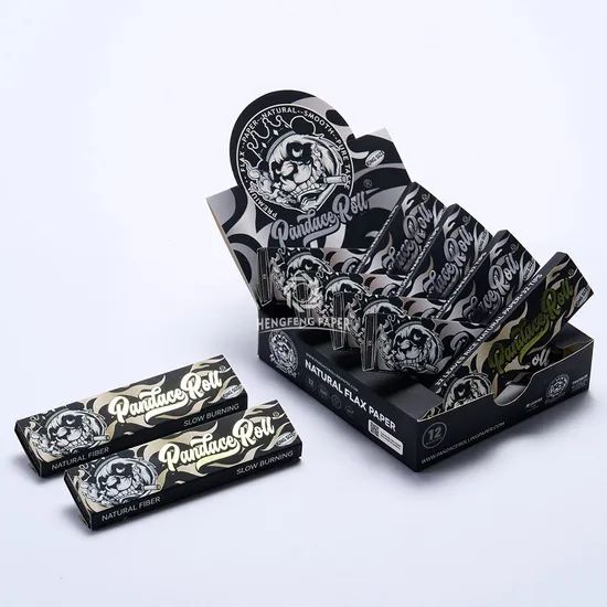 New Arrival Rolling Paper Booklet Bleached Unbleached Soft Delicate Light Rolling Paper Custom - Image 3