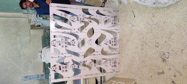 Wpc Cnc Cutting Durability High Aesthetic Appeal Modern Design Installation Ease Easy To Install Application Residential, Commercial, And - Image 3