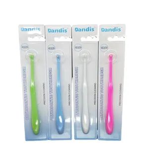 Orthodontic Single Tuft Tooth Brush Steel Braces Toothbrush Material PVC Trademark OEM Model NO. SD-BS-01 Origin Tianjin, - Image 3