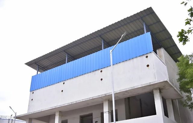 Warehouse Shed Construction Service Material Steel Usage Warehouse Location On Site Roof Type A Type Shed Height 10 ft Built Type - Image 1