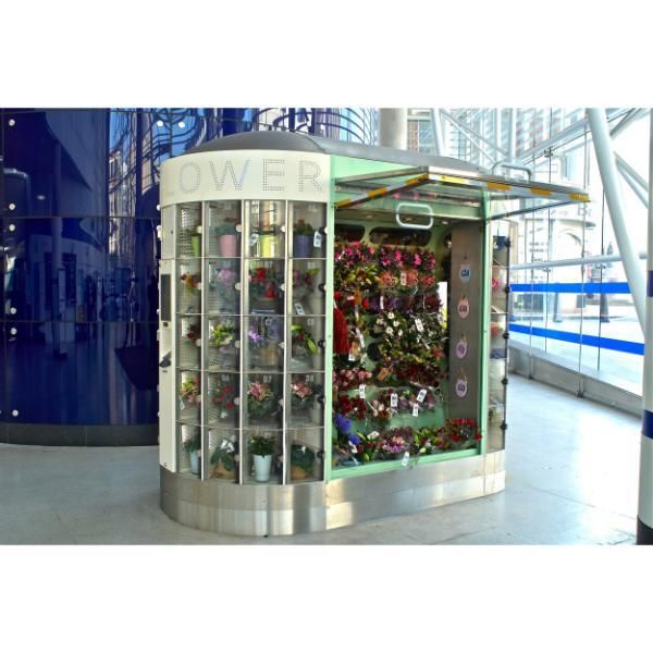 Automatic Flower Vending Machine with Refrigeration Smart Fresh Bouquet Dispenser for Commercial Retail Applications - Image 3