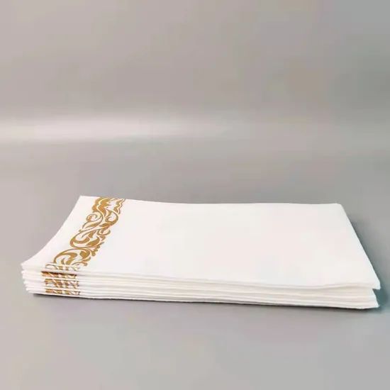 Luxury Hotel Disposable Printed Paper Napkins - Image 5