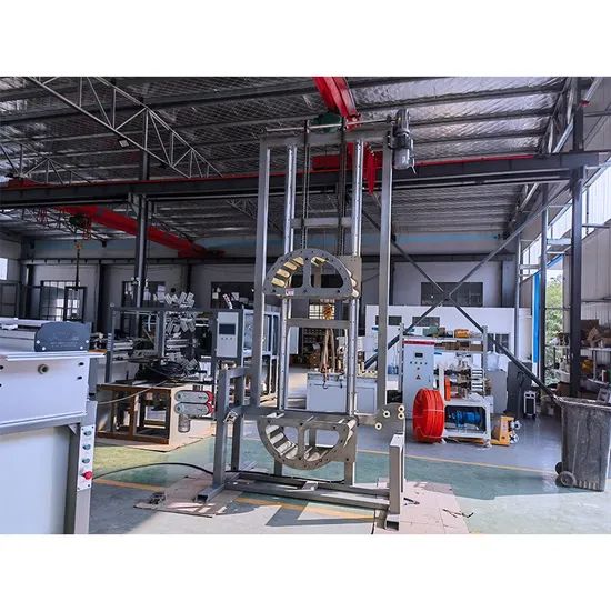 Plastic Pipe Machine with Automatic Winding Machine Screw N/a Exhaust N/a Origin China Auto Unload Yes Dual Station Yes Feeding Mode - Image 4