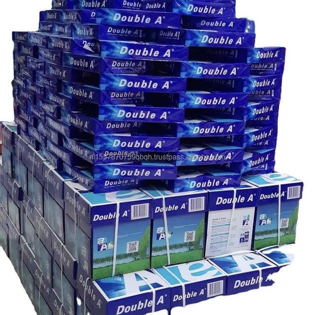 Wholesale Office Supplier A4 Size 70gsm 75gsm 80gsm Paper Bond Sticker Hard A4 Bond Paper Double a Paper A4 Copy - Image 1