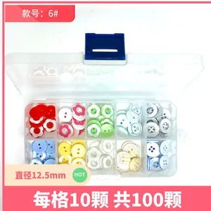 Children′ S Cartoon Buttons Resin Buttons Baby Clothes Buttons Colorful Children′ S Clothes Buttons 100 Pieces Box - Image 4