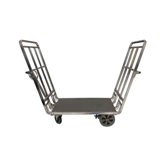 Hotel Luggage Trolley Cart Brake Auto Wheel Amount 3 Style Unfolding HS Code 87168000 Trademark BEISCO Model NO. - Image 1