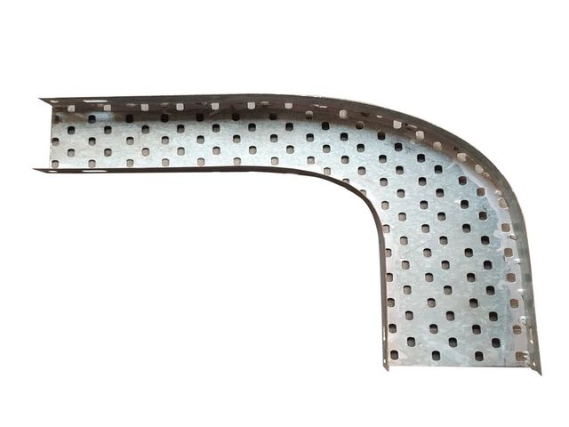 GI Pre-Galvanized Cable Tray Horizontal Bend, Size: 100 mm Material GI Size 100 mm Radius 50 mm Angle 90 Degree Shape - Image 5