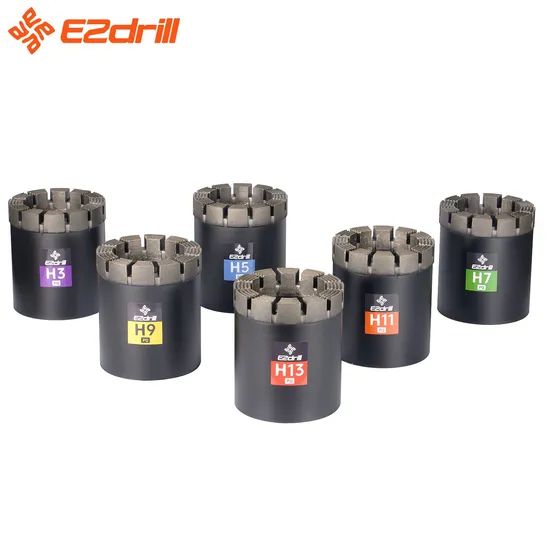 PQ Diamond Core Drill Bit 15mm H3H5H7H9H11H13 15D 1Y Length 15 HRC -10°-50° Model NO. PQ Material Diamond Trademark EZdrill - Image 2
