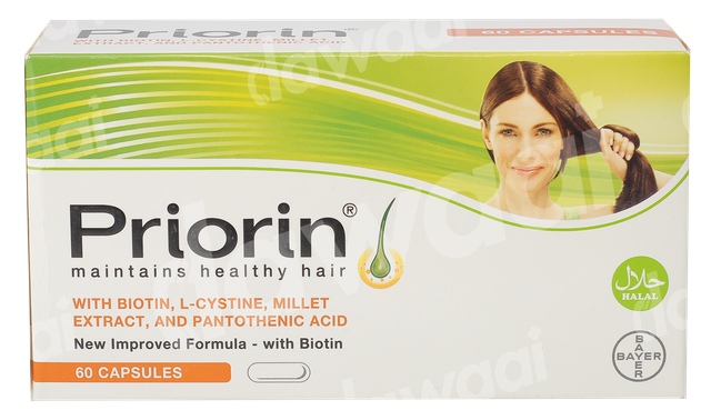 Priorin 120 Capsules Pack Hair Support Supplement for Daily Use - Image 2