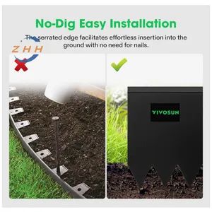 Steel 1.5mm Galvanized Garden Edging Custom Color MOQ500 1Pallet - Image 3