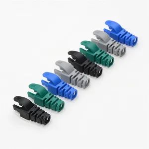 RJ45 Patch Cable Boot Connect Boot Cover Material PVC IP Rating IP50 Color Customized Specification PVC HS Code - Image 6