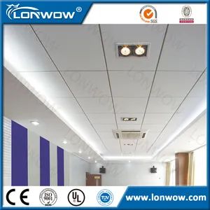 Factory Direct Fiberglass Panels Ceiling Origin China Thickness 20mm Weight 1000kg/M3 HS Code 70199090 Trademark lonwow Specification CE, - Image 2