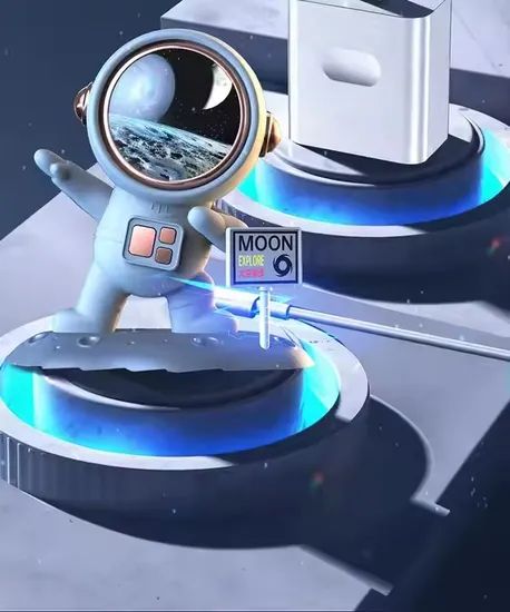 Portable Astronaut USB Wireless Bluetooth Speaker Type USB Power 6-10W Voltage 220V Trademark OEM Voltage Type DC HS Code - Image 6