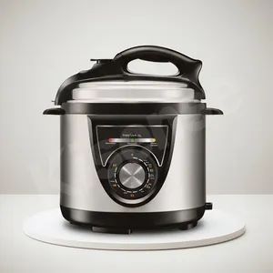 Electric Smart Pressure Cooker 3-12L Capacity - Multi-Function Appliance with Quick-Pressure Build-up and Even Heat Distribution Technology - Image 3