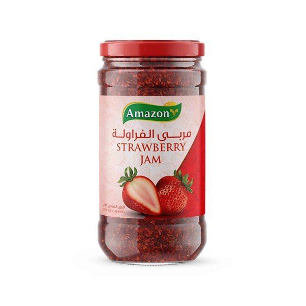 Amazon Strawberry Jam Model Number 1 Style PRESERVED Weight (kg) 0.31 Brand Name Amazon Certification ISO Shelf Life 18 - Image 1