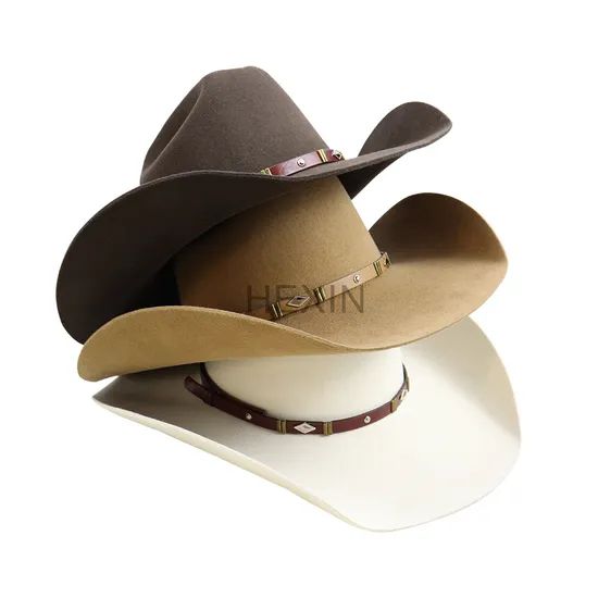 Suede Western Cowboy Hats - Image 5