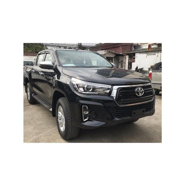 Toyota Hilux double cabin truck for commercial and personal use Toyota Hilux 4x4 pickup for rough terrain and off road adventures Toyota Hilux durable pickup with strong chassis and high load capacity Toyota Hilux pickup truck with advanced safety and modern features - Image 4