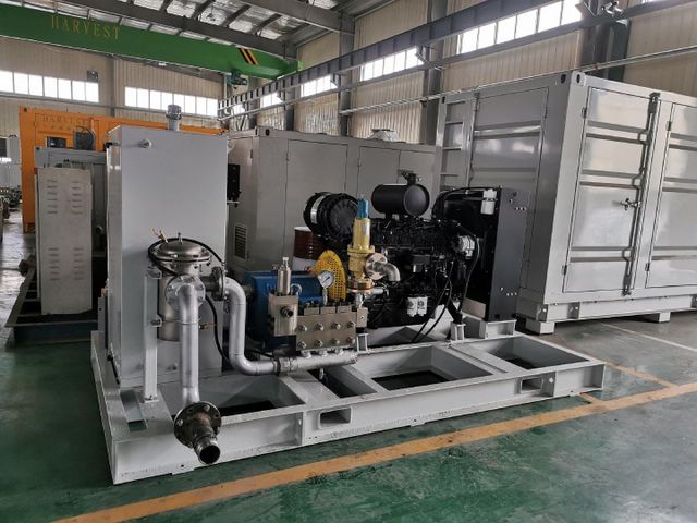 2800bar Ultra-High Pressure Cleaning Machine for Ship Hull Descaling - Image 2
