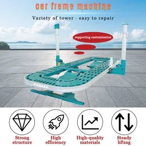 Car Vehicle Repair System Steel Auto Frame Machine Auto Body Repair Equipment Chassis Straightening Bench - Image 2