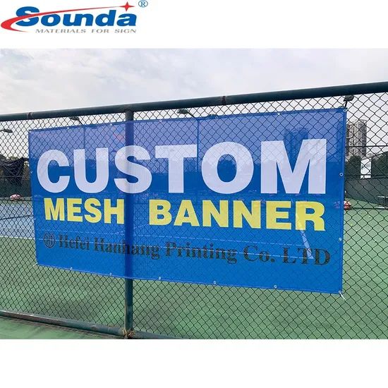PVC Flex Banner PVC Mesh with PVC Liner 1000d*1000d 12*12 - Image 3
