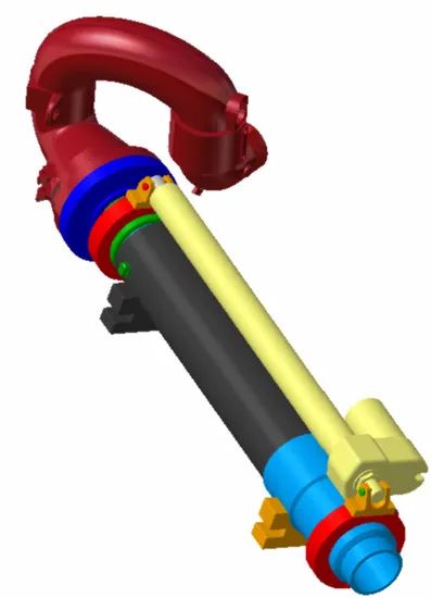 Electric Control Fire Protection Fire Truck Fire Fighting Equipment Extender - Image 2