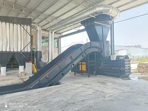 Semi-Automatic Horizontal Baler Machine with Manual Feeding for Scrap Metal/Straw/Plastic - Image 6