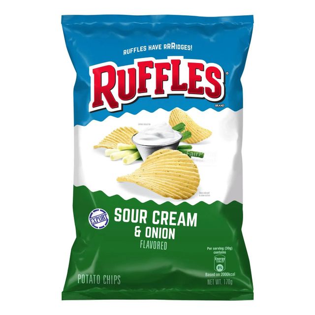 Ruffles Wavy Potato Chips Crispy Texture And Delicious Taste Perfect For Movie Nights Parties And Casual Snacking - Image 2