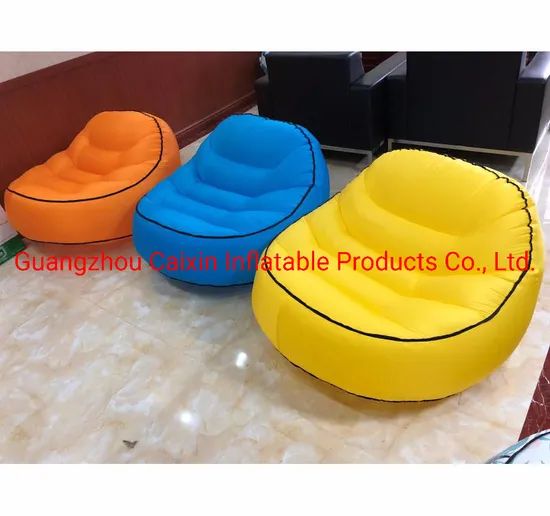 Waterproof Nylon Inflatable Air Lounger Air Bean Bag MOQ 5PCS Age Adult Weight <2 kg Origin China Condition New Sean 3 Seasons - Image 2