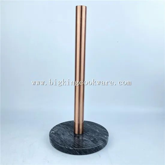 Metal Bar Marble Table Towel Holder - Image 5
