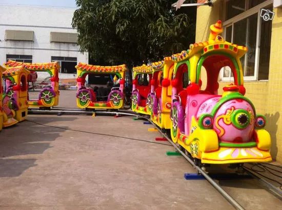 Cheap Amusement Park Trains Electric Kids Train Rides Diameter 5m Origin China Condition New Certificate CE Certification CE - Image 1