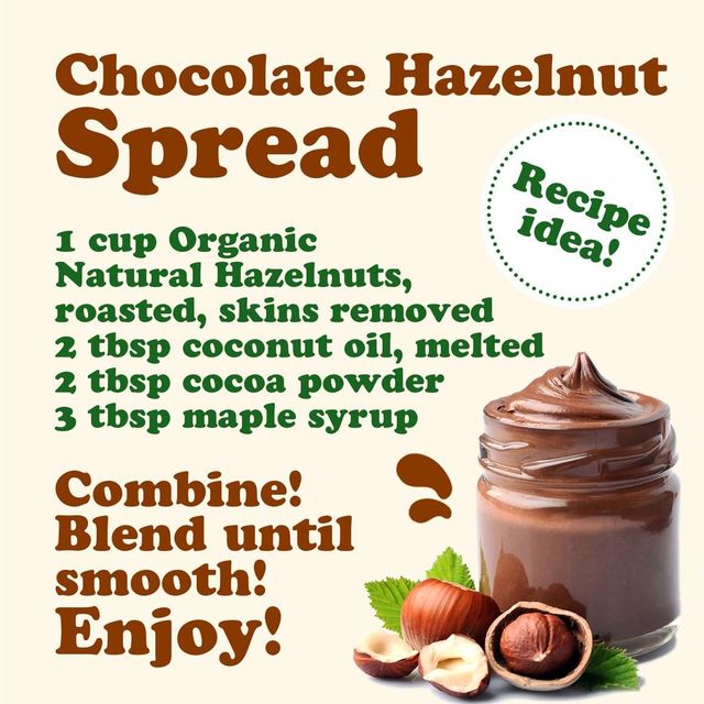 Organic Natural Hazelnuts - Image 2