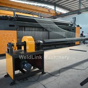 CNC Gabion Mesh Weaving Machine Weight 16t Origin China Warranty 1 Year HS Code 8463300000 Twist Number 3 or 5 Trademark WELD LINK - Image 2