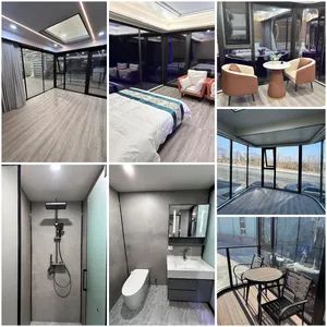 Sleek Boutique Pod House Hotel Pod Space Capsule Prefabricated Hotel Container - Image 6