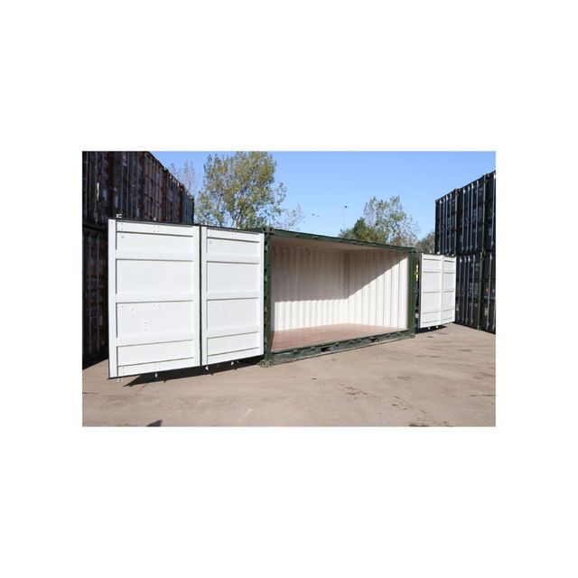 20FT 40FT shipping container with open side doors - Image 3