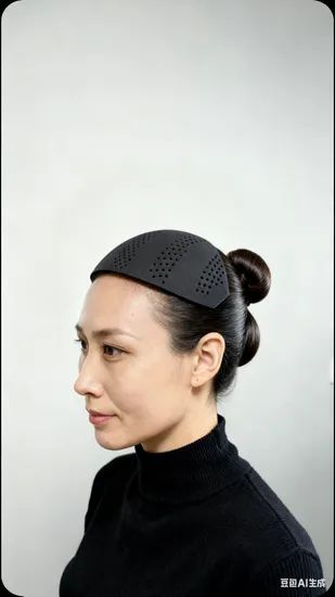 Wrap Cap Hair Net & Routine Comfortable Easy Use MOQ 200 Color Black HS Code 0201 Style Simple Origin China Shape - Image 4