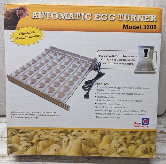 Farm Innovators 3200 Chicken Poultry Egg Incubator (Brand New) - Image 1