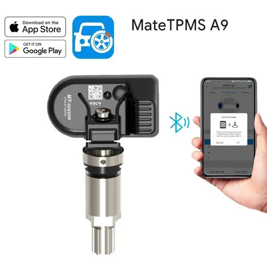 315MHz 433MHz in 1 Auto Tire Pressure Replacement TPMS Universal Programmable Sensor - Image 4