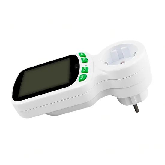 German Single Rate Power Meter Socket Large Screen Power Monitoring Instrument Charging Socket Meter - Image 6