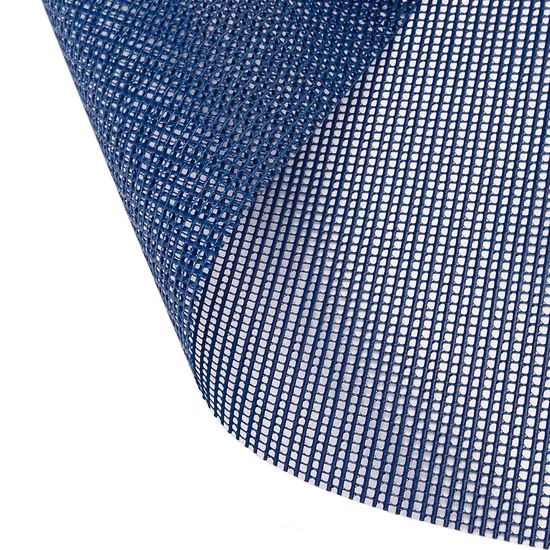 250GSM Blue PVC Coated Polyester Mesh Fabric Type Tarpaulin Width up to 5.1m HS Code 59031090 Model NO. UND-CMF Trademark - Image 3