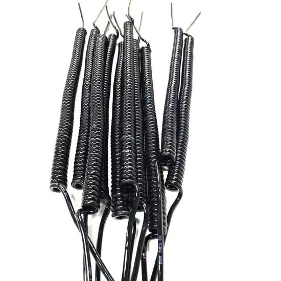 0 1mm2 6core Spiral Coiled Cable with Shield Extension Spring Cables - Image 1