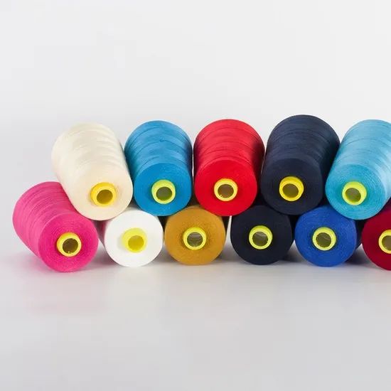 OEM Custom Bags Shoes Cotton Core Poly Thread Col Dtm Origin China Pattern Dyed MOQ 500cones Type Fancy Yarn Trademark - Image 2