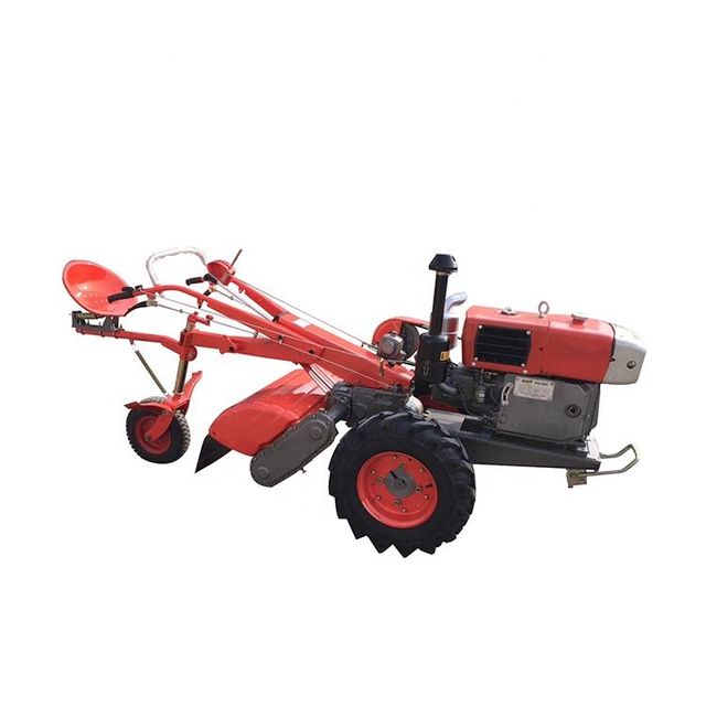 Chinese Factory 12hp 15hp 16hp 18hp 20hp 22hp Two Wheel Mini Walk Behind Tractor Power Tiller Walking Tractor With Diesel Engine - Image 4