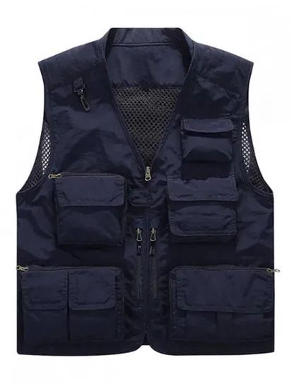 Winter Fleece Fishing Hiking Utility Vest - Image 6
