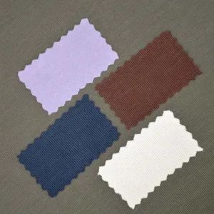 48 Modal Interlock Sand Wash Modal Rib Knitted Fabric for Sweater - Image 6