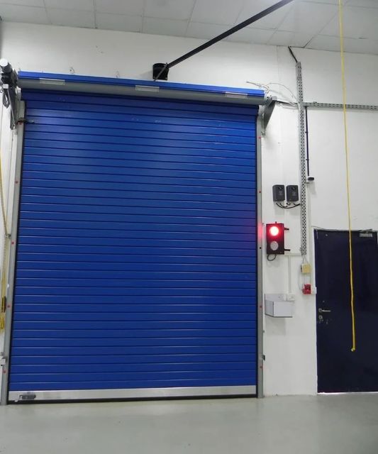 Manual Push Pull Roller Shutter Slat Type Perforated Power Requirement None Surface Finish Customize Locking Type Center - Image 3