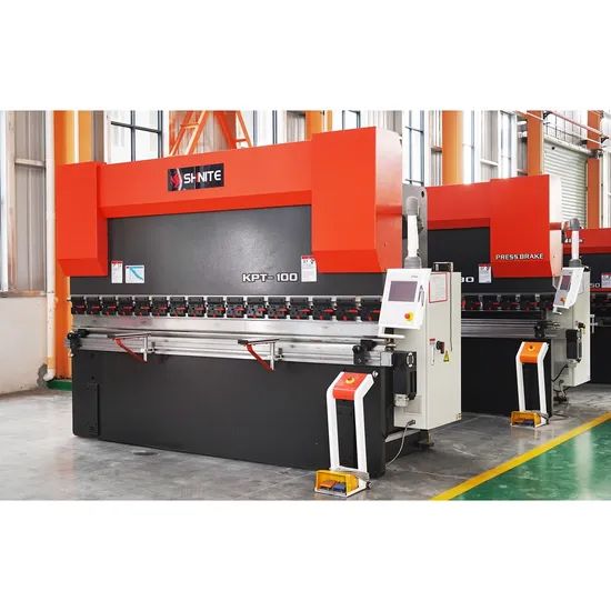 High Hydraulic Efficiency Tube Bending Machine Hydraulic Synchronized CNC Press Brake - Image 3