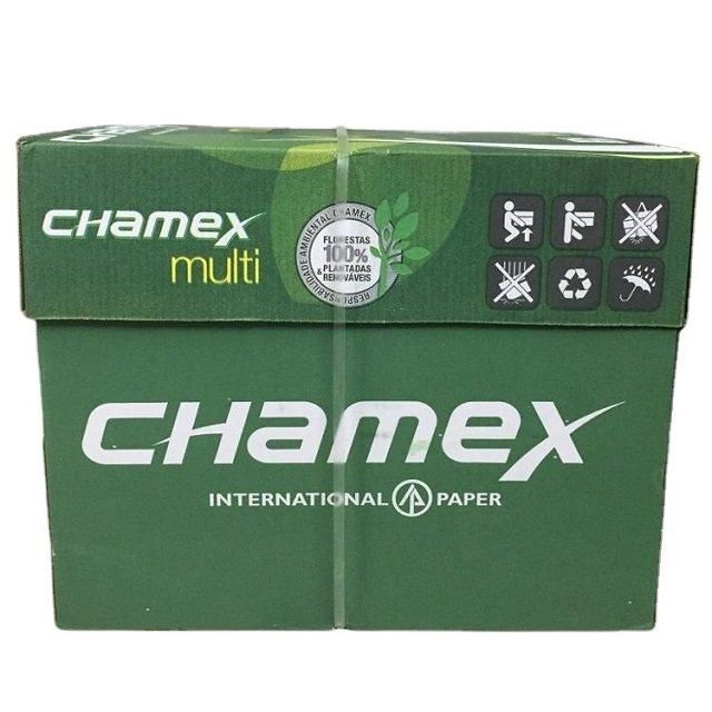 Chamex Imported A4 Copy Paper 80gsm High White Brightness Smooth Surface 100% Virgin Wood Pulp 500 Sheets - Image 1